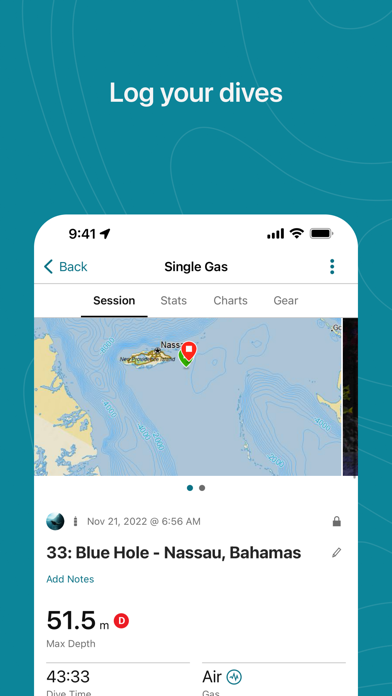 Garmin Dive screenshot from the App Store